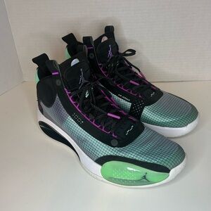 NIKE Air Jordan 34 Blue Void Men’s Size 11.5 XXXIV BASKETBALL SHOES